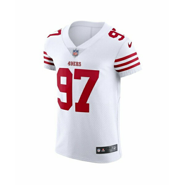 ナイキ メンズ パーカー・スウェットシャツ アウター Men's Nick Bosa White San Francisco 49ers Vapor Elite Jersey White