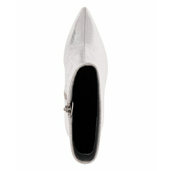 ミア レディース ワンピース トップス Women's Mardi Stiletto Heel Dress Booties Silver Metallic