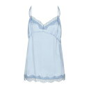 セミクチュール レディース カットソー トップス Tops Sky blue