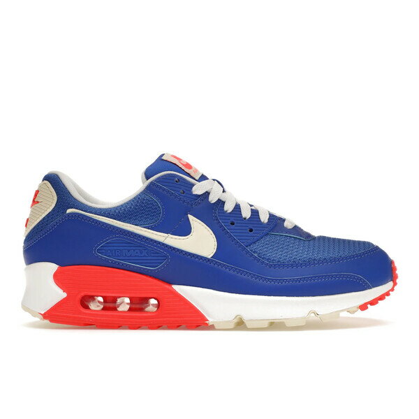 Nike ナイキ メンズ スニーカー 【Nike Air Max 90 Hyper Royal Crimson】 サイズ US_9.5(27.5cm) Hyper Royal/Bright Crimson/White/Coconut Milk