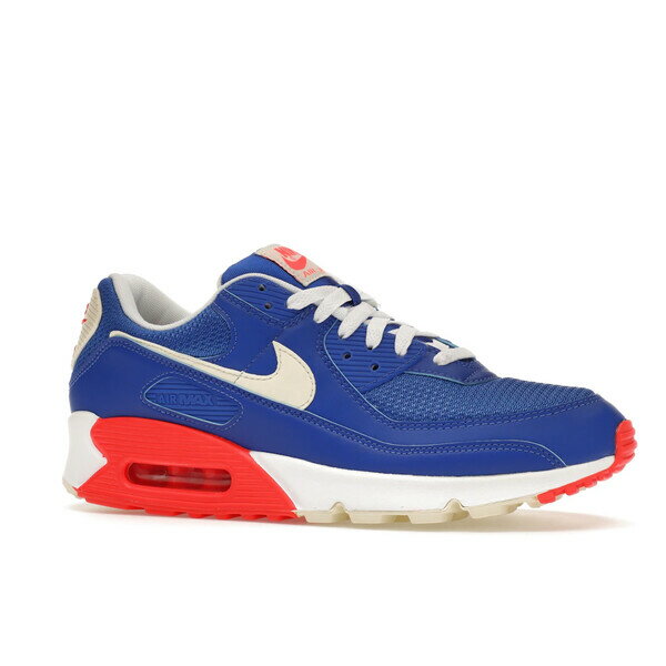 Nike ナイキ メンズ スニーカー 【Nike Air Max 90 Hyper Royal Crimson】 サイズ US_9.5(27.5cm) Hyper Royal/Bright Crimson/White/Coconut Milk