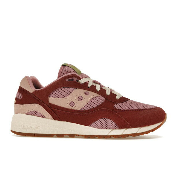 Saucony サッカニー メンズ スニーカー 【Saucony Shadow 6000 Mushroom Burgundy】 サイズ US_11.5(29.5cm) Burgundy