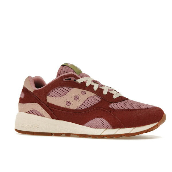 Saucony サッカニー メンズ スニーカー 【Saucony Shadow 6000 Mushroom Burgundy】 サイズ US_11.5(29.5cm) Burgundy