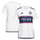 アディダス レディース ユニフォーム トップス Vancouver Whitecaps FC adidas Women's 2023 Bloodlines Replica Jersey White