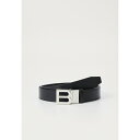バリー メンズ ベルト アクセサリー LOGO - Belt - black