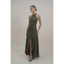 ヴァル ジー レディース ワンピース トップス YANNY HALTER NECK - Occasion wear - khaki green