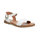 スティーブ マデン メンズ サンダル シューズ Dina Flat Sandals White