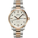 ~h Y rv ANZT[ Men's Swiss Automatic Multifort Two Tone Stainless Steel Bracelet Watch 42mm Two Tone