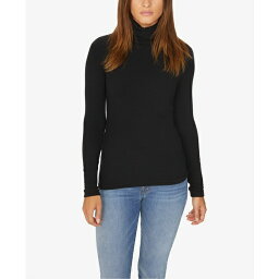 サンクチュアリー レディース カットソー トップス Essential Turtleneck Top Black