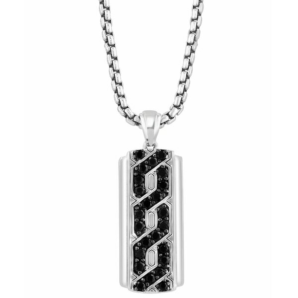 GtB[ RNV fB[X lbNXE`[J[Ey_ggbv ANZT[ EFFY&reg; Men's Black Spinel Dog Tag 22