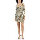 ゲス レディース ワンピース トップス Women 039 s Milena Printed Bodycon Dress SANDY POLKA DOTS