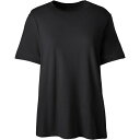 YGh fB[X TVc gbvX Women's Short Sleeve Feminine Fit Essential T-shirt Black