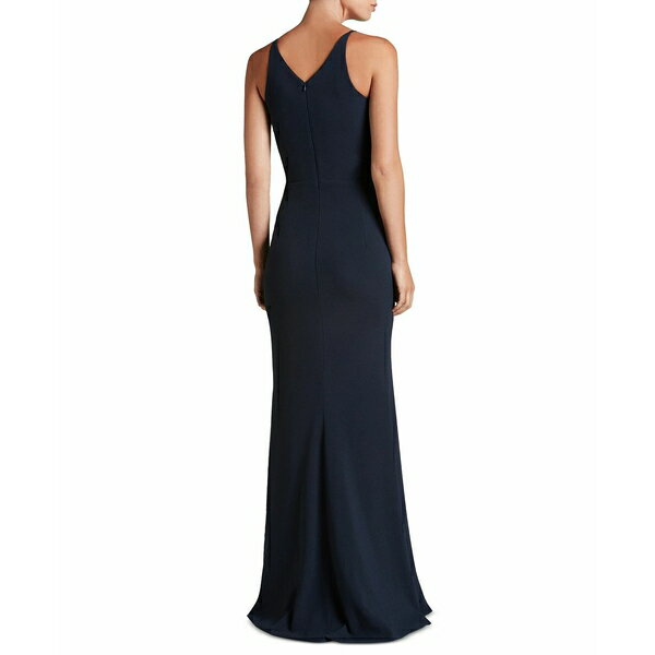 ドレスザポプレーション レディース ワンピース トップス Iris High-Slit Evening Gown Midnight Blue 2