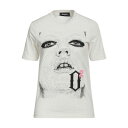 DSQUARED2 ディースクエアード Tシャツ トップス レディース T-shirts Ivory