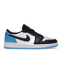 Jordan W[_ fB[X Xj[J[ yJordan 1 Lowz TCY US_9W(26cm) Black Dark Powder Blue (Women's)