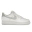 Nike ナイキ レディース スニーカー 【Nike Air Force 1 '07】 サイズ US_10.5W(27.5cm) Mini Swooshes White Sail Metallic Silver Pure Platinum (Women's)