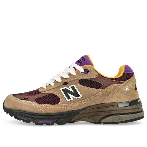 楽天astyNew Balance ニューバランス メンズ スニーカー 【New Balance 993 Made in USA 'Mushroom Midnight Violet' U993MU】 サイズ US_9（27.0cm）