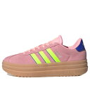 adidas アディダス レディース スニーカー Pink Spark / Lucid Lemon / Lucid Blue 【(WMNS) adidas VL Court Bold 'Pink Spark Lucid Lemon' IH8089】 サイズ US_6.5(23.5cm)(4)