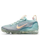Nike ナイキ レディース スニーカー Aqua/Mango 【(WMNS) Nike Air VaporMax 2021 Flyknit 'Light Dew' DH4088-300】 サイズ US_7.5(24.5cm)
