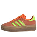 adidas アディダス レディース スニーカー SOLAR ORANGE / SOLAR GREEN / GUM M2 【(WMNS) adidas Gazelle Bold 'Solar Orange Green' H06126】 サイズ US_9(26.0cm)(4)