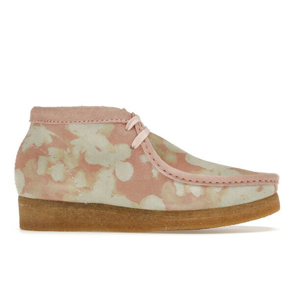 Clarks クラークス レディース スニーカー 【Clarks Originals Wallabee Boot】 サイズ US_W_6.5W Pink Floral (Women's)