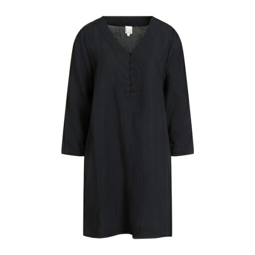 【送料無料】 デ プティ オー レディース ワンピース トップス Mini dresses Black 【送料無料】 デ プティ オー レディース ワンピース トップス Mini dresses Black