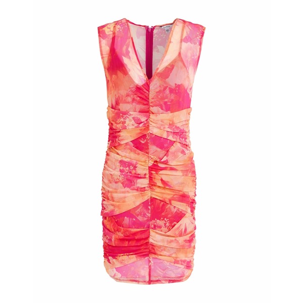 【送料無料】 ゲス レディース ワンピース トップス Mini dresses Orange