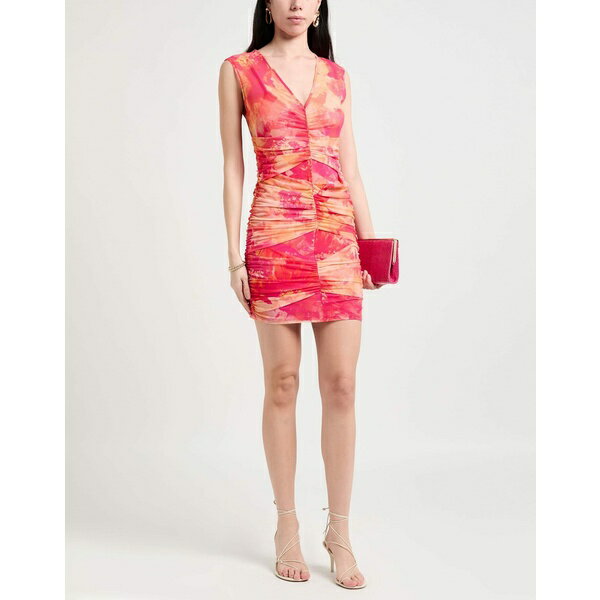 【送料無料】 ゲス レディース ワンピース トップス Mini dresses Orange