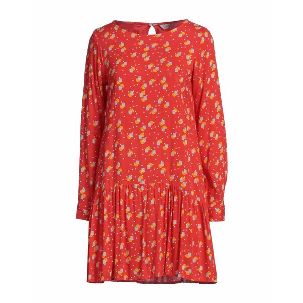 【送料無料】 コンパニア ファンタスティカ レディース ワンピース トップス Mini dresses Red