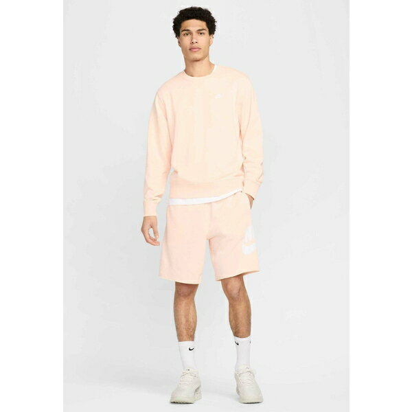 ナイキ メンズ カジュアルパンツ ボトムス CLUB ALUMNI - Tracksuit bottoms - washed coral washed coral white