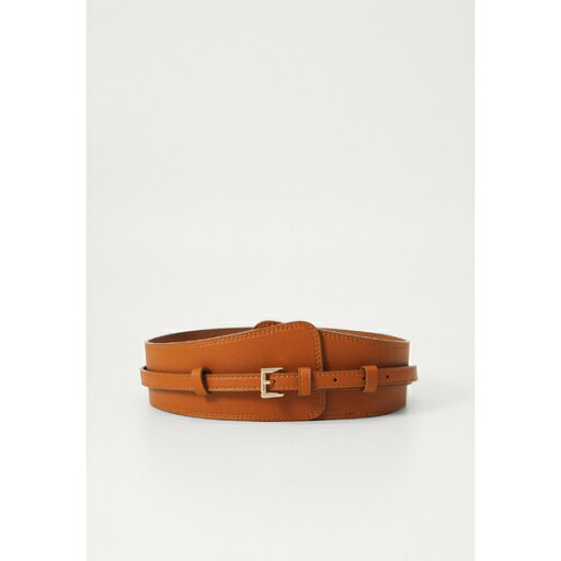 アンナ フィールド レディース ベルト アクセサリー LEATHER - Waist belt - cognac アンナ フィールド レディース ベルト アクセサリー LEATHER - Waist belt - cognac
