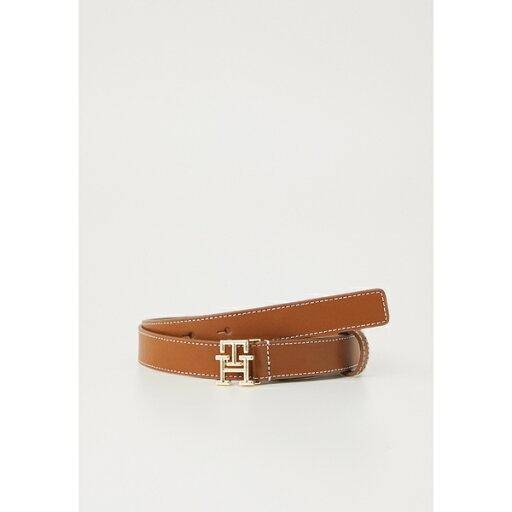トミー ヒルフィガー レディース ベルト アクセサリー LOGO - Belt - brown トミー ヒルフィガー レディース ベルト アクセサリー LOGO - Belt - brown