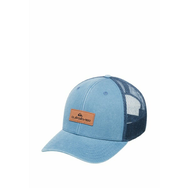 クイックシルバー メンズ 帽子 アクセサリー DOWN THE HATCH - TRUCKER - Cap - coronet blue