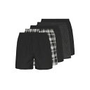 ピア ワン メンズ サンダル シューズ 5 PACK - Boxer shorts - black