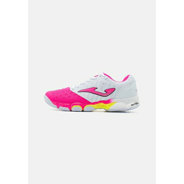 ジョマ レディース テニス スポーツ IMPULSE - Volleyball shoes - white/pink