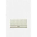 カルバンクライン カルバンクライン レディース 財布 アクセサリー QUILT LARGE TRIFOLD - Wallet - ecru