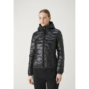 ブラウアー レディース ジャケット＆ブルゾン アウター BASIC HOODIE ROLL STICHING - Down jacket - nero