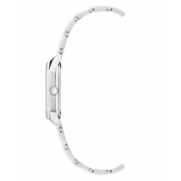 アンクライン レディース 腕時計 アクセサリー Women's Gold-Tone Nickel Compliant Bracelet Watch, 24mm Silver-tone