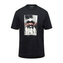 ニールバレット メンズ Tシャツ トップス T-shirts Black