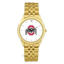 ジャーディン メンズ 腕時計 アクセサリー Ohio State Buckeyes Unisex Team Logo Rolled Linked Bracelet Wristwatch -