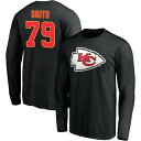 asty㤨֥եʥƥ  T ȥåץ Kansas City Chiefs Fanatics Branded Team Authentic Logo Personalized Name & Number Long Sleeve TShirt BlackפβǤʤ19,980ߤˤʤޤ