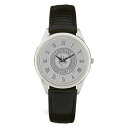 W[fB Y rv ANZT[ Northern Kentucky University Norse Medallion Black Leather Wristwatch -