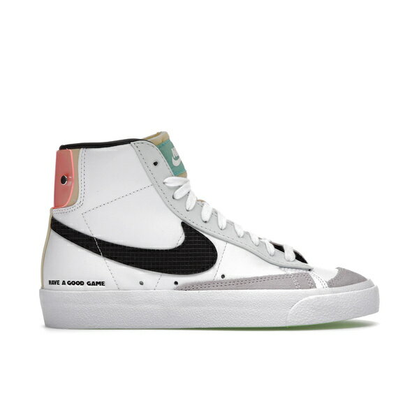 Nike ナイキ レディース スニーカー 【Nike Blazer Mid Have a Good Game (Women's)】 サイズ US_5(22.0cm) White/Black-Multi-Color(4)