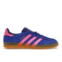 adidas アディダス レディース スニーカー 【adidas Gazelle Indoor Lucid Blue Pink (Women's)】 サイズ U...