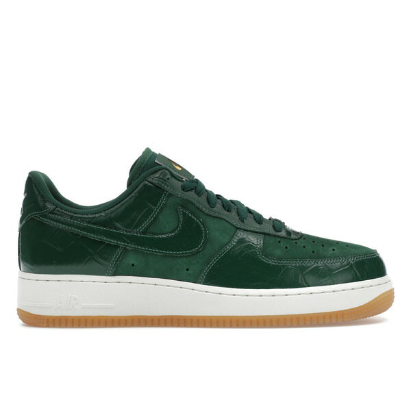 Nike ナイキ レディース スニーカー 【Nike Air Force 1 Low '07 LX Gorge Green Croc (Women's)】 サイズ US_W_13.5 Gorge Green/Gorge Green/Sail