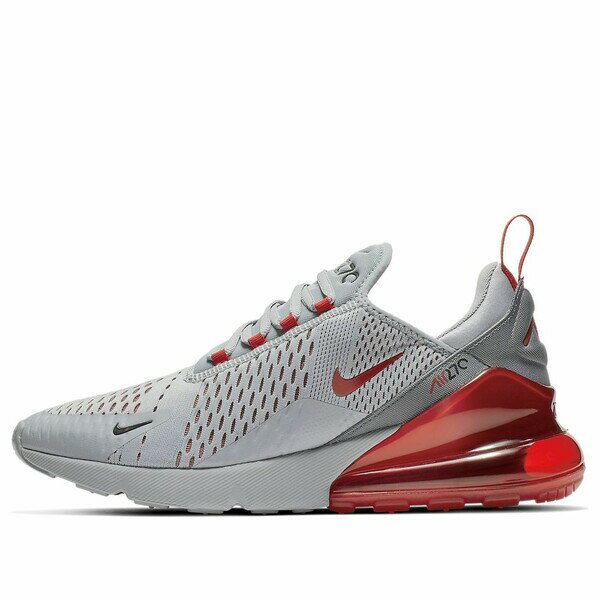 Nike ナイキ メンズ スニーカー 【Nike Air Max 270 'Wolf Grey Red' AH8050-018】 サイズ US_9.5(27.5cm)