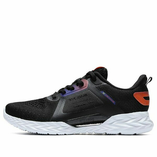 361 Degrees 361ディグリー メンズ スニーカー 【361 Degrees QU!K Light Breathable Running Shoes 'Black Orange' 572024413-5】 サイズ US_8.5(26.5cm)