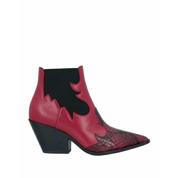 【送料無料】 カサディ レディース ブーツ シューズ Ankle boots Burgundy