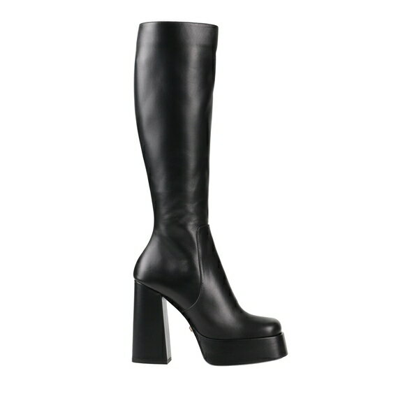 【送料無料】 ヴェルサーチ レディース ブーツ シューズ Boots Black