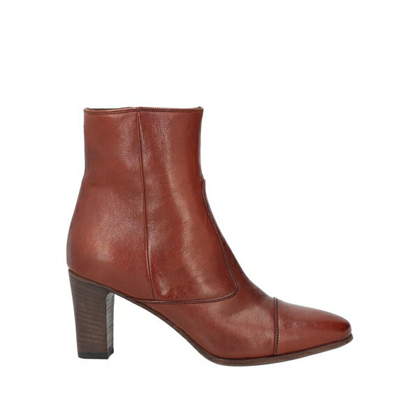 【送料無料】 パンタネッティ レディース ブーツ シューズ Ankle boots Brown